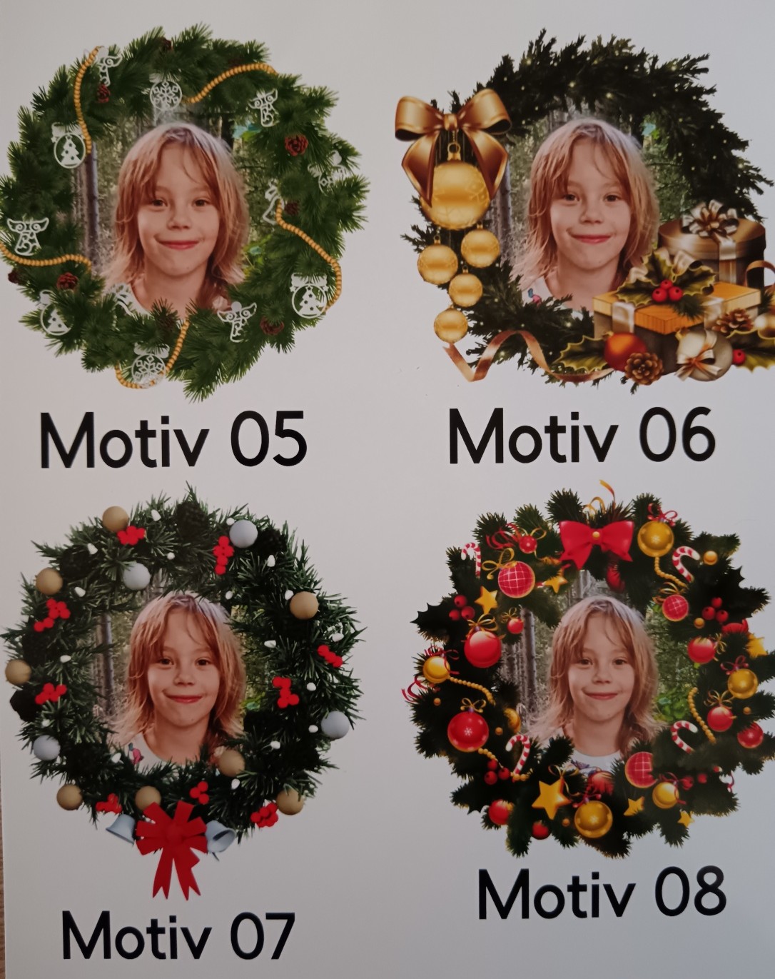 Samolepky s vlastní fotkou na dárky