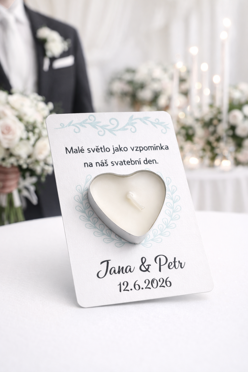 Dárek pro hosty - Malé světlo lásky