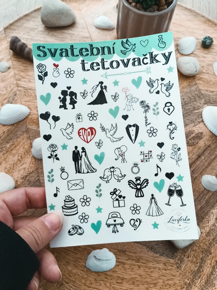 Svatební tetovačky 