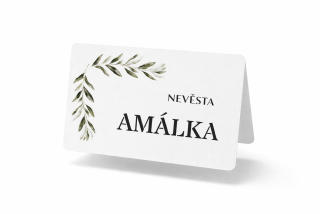 Svatební jmenovka - Olive